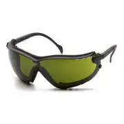 PYRAMEX-GB1860SFT 3.0 IR H2X Filter Anti-Fog Lens with Black Strap/Temples