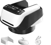 2-in-1 Automatic Card Shuffler and Dealer, Electric Card Shuffling and Dealing Machine with 2 Decks, 360° Rotating Poker Dealer, Smart Dealing Robot Poker Machine for Blackjack Game