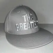Forever 21 THE GREATEST SnapBack Hat Cap Adult Adjustable Gray Mens Fashion NWT