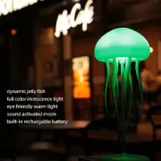 Dazzling RGB Colors in a Rechargeable Voice Controlled For Jellyfish Lamp