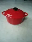 Crafts Direct 5” Covered Mini Baker Round Stoneware Food, Oven, Microwave, Dishw