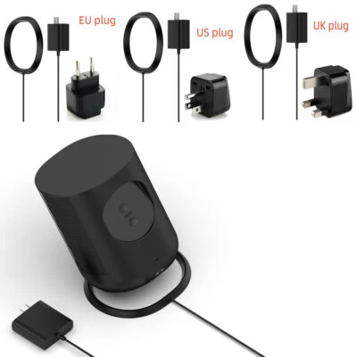 For Sonos Move Speaker Fast Charger Dock With 18V 2.5A Power Switch Adapter Kits
