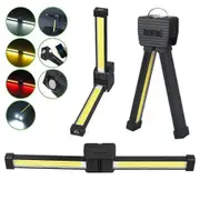 5-Mode Magnetic Gym Lamp - 90 Rotatable, Rechargeable, Waterproof Flashlight for Emergency, Posing & Versatile Lighting Needs Black