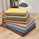 Chair Seat Cushion Tie Fixed Decorative Living Room Comfortable Seat Butt Pad