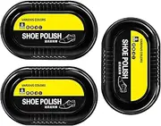 [Dgayaeic] 3pcs Shoe Polish Sponge | Perfect Shine Polish Sponge | Shoe Polish Sponge Instant Gloss | Shine Cleaning Shoe Sponge | Care Brush And Sponge Double-Sided Design For Leather Shoes Boots Perfect Shine