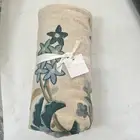 $149 New Pottery Barn LIANA CREWEL EMBROIDERED Cotton Table Throw