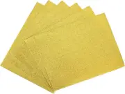 Gold Tone Shiny EVA Foam Sheets 11 X 8 Inch 2Mm Thick for Crafts DIY Project 6 P