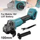 100mm Electric Cordless Grinder Brushless Angle For Makita 18V Li-ion Battery