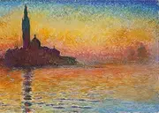 San Giorgio Maggiore by Twilight 1912 Poster Print by Claude Monet (24 x 36)