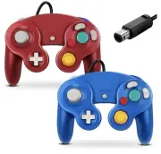 Gamecube Controller, Classic Wired Controllers for Wii Nintendo Gamecube 2-pack