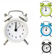 Twin Bell Alarm Clock Vintage Retro Loud Clocks Battery Bedside Desk Analogue✨