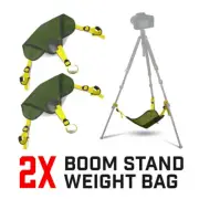 LSP [2 PACK] Photography Weight Sand Bag for Light Stand, Boom Arm, Tripod
