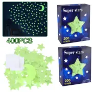 Glow In The Dark Luminous Stars Moon Wall Stickers Space Kid Ceiling Decor-400PC