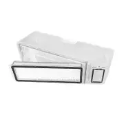 Dust Box for L10S Ultra /S10 Plus/W10S Pro & for Omni 1S B101CN / X10+Robot Vacuum Cleaner Trash Box Translucent White