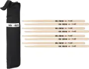 Vic Firth American Concept Freestyle Drumsticks with Stick Bag - 5A 4-pack