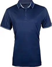 [HKM] Classico Polo Shirts for Men | Breathable and Lightweight Half Sleeves Riding Shirts with Collars | Comfortable Elasticated Shirt Made with Polyester Material