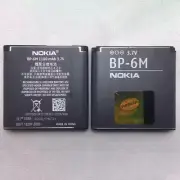 1pcs BP-6M BP6M 6M 1100mAh Replacement Battery For Nokia N73 N77 N93 N93S 3250