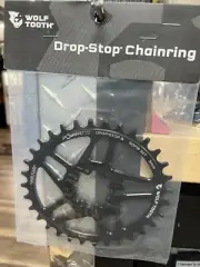Wolf Tooth Drop-Stop Chainring OVAL-32T (T-Type)