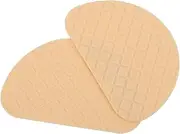 FOMIYES 1 Pair Slip Shoe Sole Protectors for Sneakers and Heels Noise Reduction Pads Durable Adhesive Noise Design Essential Shoe Supplies