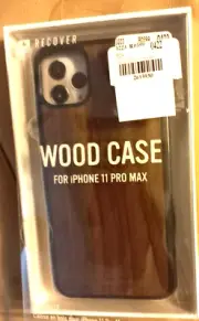 For iPhone 11 Pro Max Case, Premium Wood Shockproof Dual Layer Phone Cover New