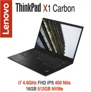 ThinkPad X1 Carbon i7 4.9GHz FHD IPS 400 Nits 16GB 512GB Premier+ADP Warranty