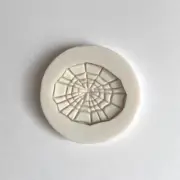 SPIDER WEB MOLD, Chocolate Mold Silicone Fondant Mold Halloween Cake Decoration,