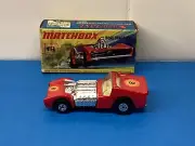 VINTAGE MATCHBOX SUPERFAST NO. 19 ROAD DRAGSTER 1971 MIB.