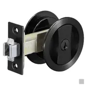 Zanda Round Cavity Sliding Lockable Set - Available in Various Finishes