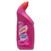 Harpic Fresh Power 450ml Cleaner Disinfectant Toilet Bowl Flush Tropical Blossom