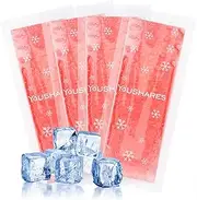 YOUSHARES TSA Approved Ice Packs for Insulin Cooler Travel Case - Travel Ice Packs for Medications, Reusable Small Freezer Packs for Insulin Travel Case (4 Pcs, Pink)