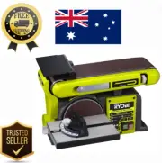 RYOBI DUAL Electric SANDER Belt & Disc Adjustable Antivibration Bench Mountable