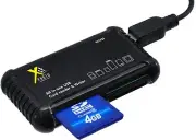 Memory Card Reader/Writer for Panasonic Lumix DMC-FZ60K DMC-FZ200K DMC-FH25
