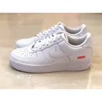 YGSA 耐吉 NK AIR FORCE NK 高品質 X SUPREME WHITE 聯名 CU9225-10