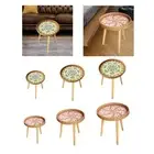 Rattan Side Table Accent Table End Table Coffee Table Tea Table NightStand for