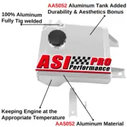 FOR FORD FALCON BA-BF 6CYL V8 XR6 XR8 OVERFLOW BOTTLE RESEVOIR COOLANT TANK (for: Ford)