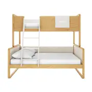 Glauca Solid Wood Convertible Triple Bunk Bed
