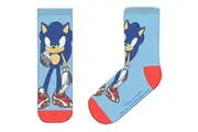 Sonic the Hedgehog: Sonic, Blue/Red Socks (36/38)