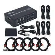 4X1 4K HDMI USB KVM Switch for USB Mouse Keyboard Monitor Printer