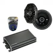 Fits Mitsubishi Raider 2006-2007 Speaker Replacement Kicker DSC65 & CXA360.4 Amp