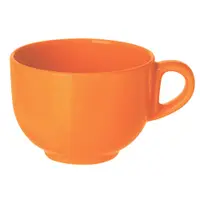 在飛比找PChome24h購物優惠-EXCELSA Trendy陶製茶杯(夕陽橘400ml)