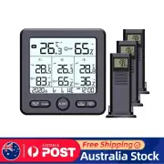 TS-6210 Multifunctional Wireless Thermometer Hygrometer Alert Clock Calendar