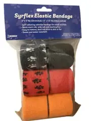 NEOGEN SYRFLEX ELASTIC BANDAGES 2 x 5 Yds 2 x 2.2 Yds (unstretched) PACK OF 6