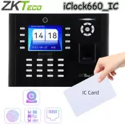 ZKteco TCP/IP Fingerprint Biometric Time attendance, Employer Clock iClock660_IC