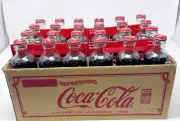 COCA COLA 2007 LIMITED EDITION REPRODUCTION CIRCA 1899 HUTCHINSON BOTTLE FULL
