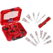 Milwaukee SWITCHBLADE Selfeed Bits w/ Bi-MetalReciprocating Saw Blade (31-Pcs)