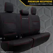 Toyota Landcruiser 300 Series - GX & Pre-Facelift GXL - GP6 Premium Neoprene 2nd Row Seat Covers (Made to Order)