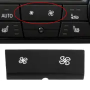 New A/C Heater Control Panel Repair Fan Button for BMW E82 E92 E93 LCI X1 E84 (for: BMW)