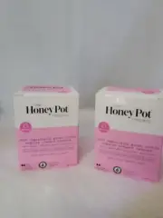 The Honey Pot Company 100% Organic Regular Compact Tampons 16 ct. x 2 PACK