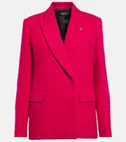 [Amiri] Amiri Double-breasted bouclé blazer AU 12 pink