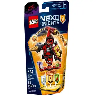 【積木樂園】樂高 LEGO 70334 Nexo Knights 未來騎士團系列 Ultimate Beast Mas